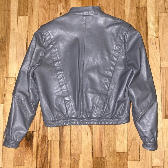 Vintage 80’s Wilson’s Leather Crop Jacket - Picture 3 of 12